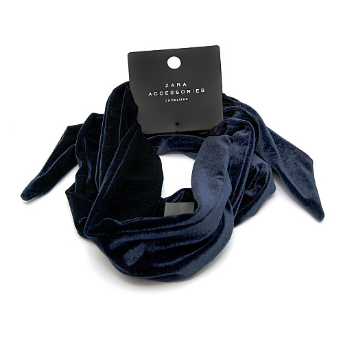 Синий женский платок Zara GSP-1420