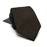 Краватка Zara коричневий в горох GZR-1302