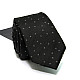 Чорна краватка Zara з зірочками GZR-1308