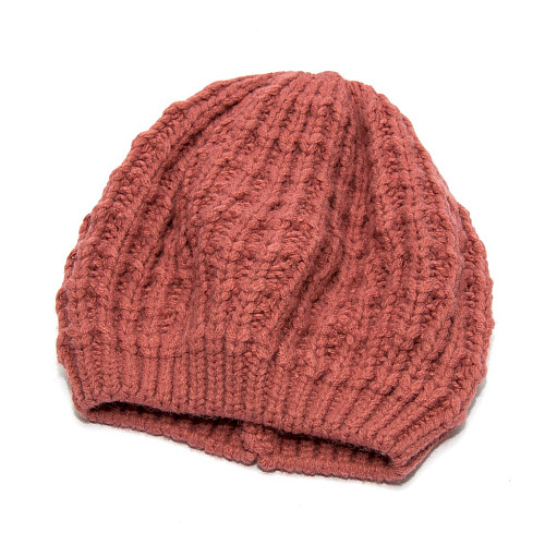 Жіноча шапка Zara коралова 1323-748-620