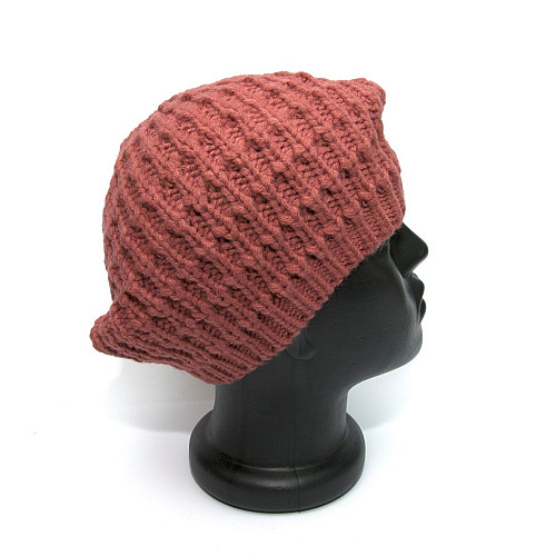 Жіноча шапка Zara коралова 1323-748-620