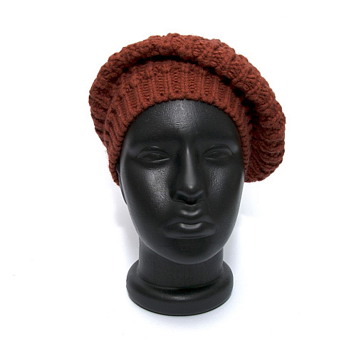 Жіноча шапка Zara теракотова 1323-748-701