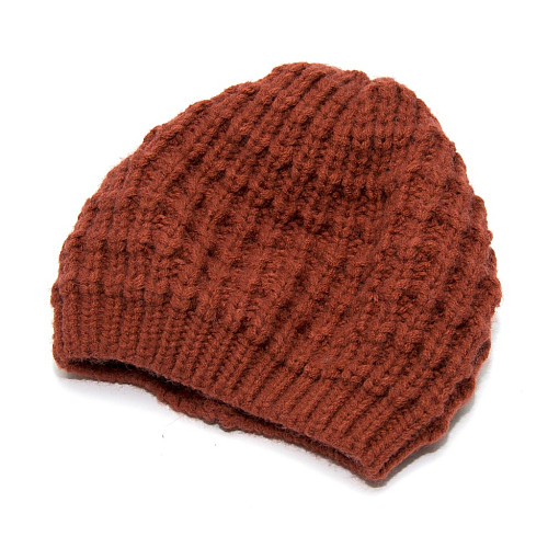 Жіноча шапка Zara теракотова 1323-748-701