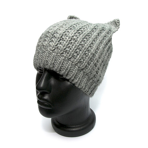 Дитяча шапка Zara сіра з вушками 1323-749-812