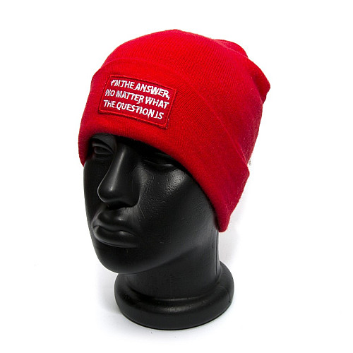 Шапка Zara червона 4373-223-600