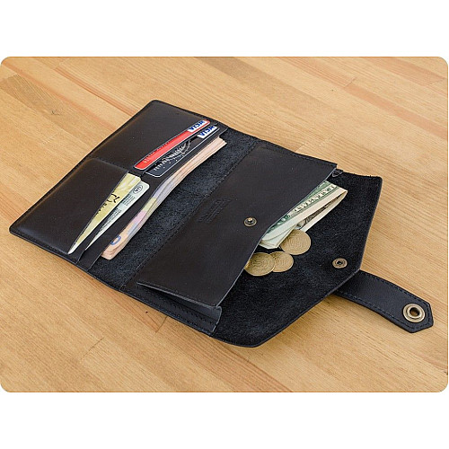 Шкіряне портмоне Графіт bn-pm-3-g