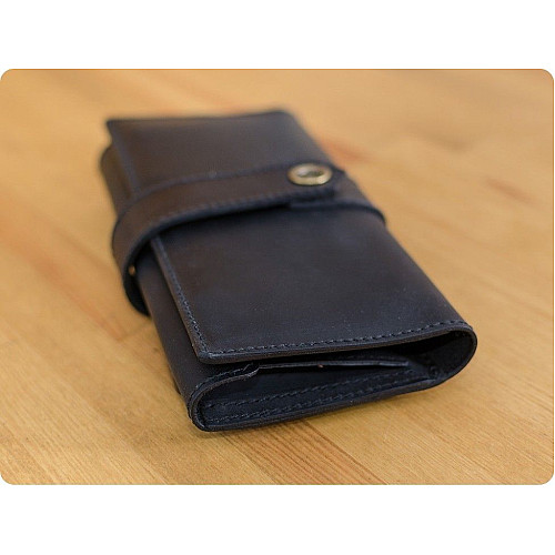 Шкіряне портмоне Графіт bn-pm-3-g