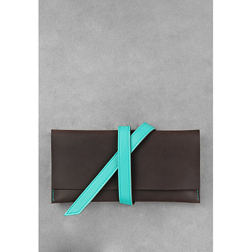 Кожаный Тревел-кейс Орех-тиффани bn-tk-1-o-t