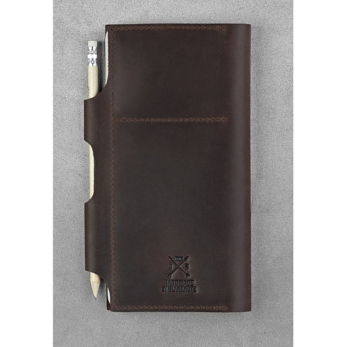 Шкіряний Тревел-кейс Горіх bn-tk-3-o