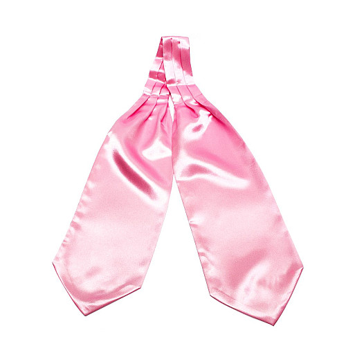 Галстук розовый аскот (Askot) ASK-7028