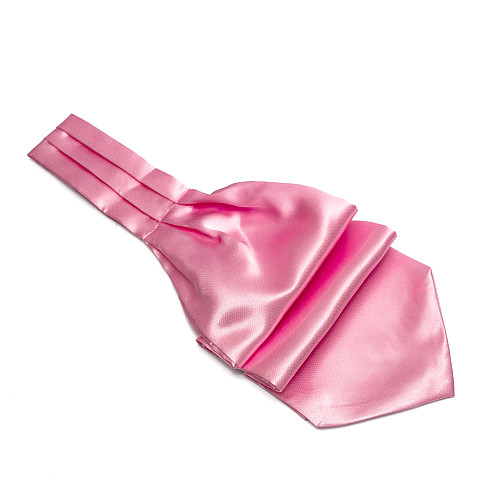 Галстук розовый аскот (Askot) ASK-7028