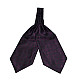 Галстук аскот фиолетовый в узор (Askot) ASK-7043