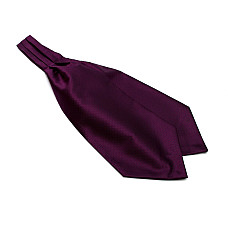 Галстук аскот фиолетовый в узор (Askot) ASK-7054