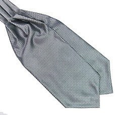 Галстук аскот серый в узор (Askot) ASK-7057