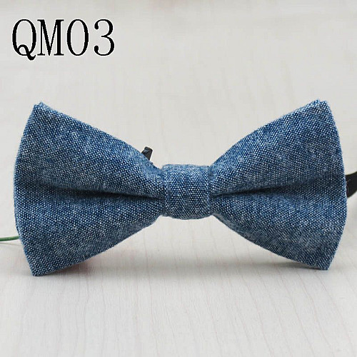 Детская галстук бабочка бледо-синяя BBKN-4802