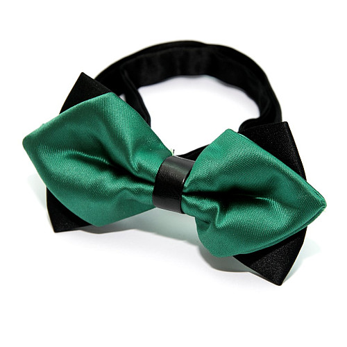 Краватка-метелик діамант зелений BGD-6203