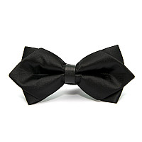 Галстук-бабочка диамант черная BGD-6207