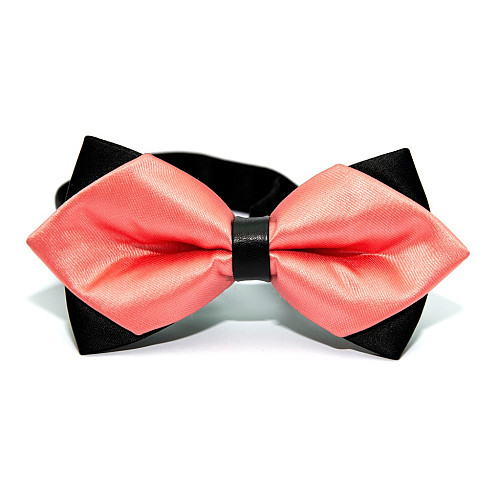 Галстук-бабочка диамант кораловая BGD-6212