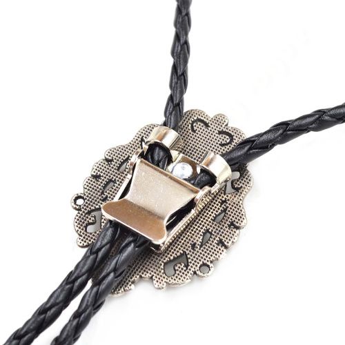 Краватка Боло Gofin Кулон з камінчиком Синій BOLO-52006