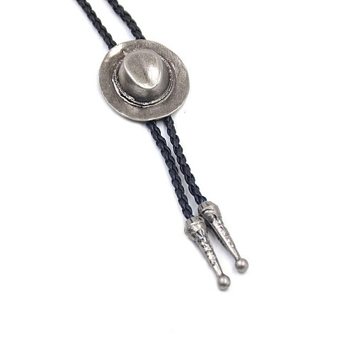 Краватка боло Gofin капелюх срібний BOLO-52010