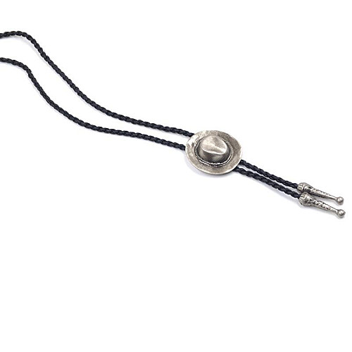 Краватка боло Gofin капелюх срібний BOLO-52010