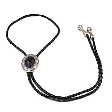 Краватка Боло Gofin чорний камінчик BOLO-52036