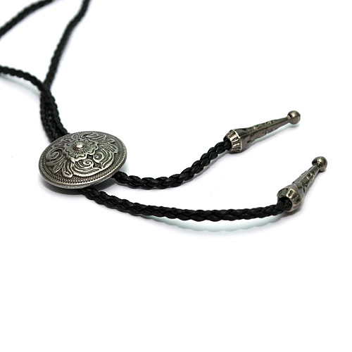 Краватка боло кругла з візерунком BOLO-52043