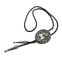 Галстук боло Gofin с головой волка BOLO-52054