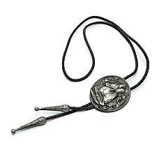 Краватка боло Gofin з головою вовка BOLO-52054