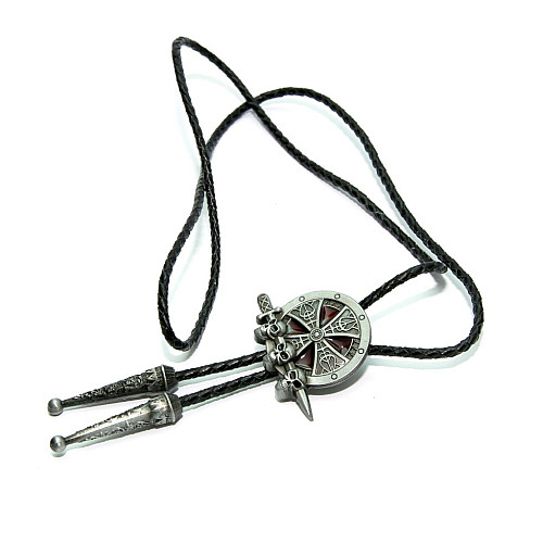 Галстук боло Gofin меч с черепами BOLO-52061