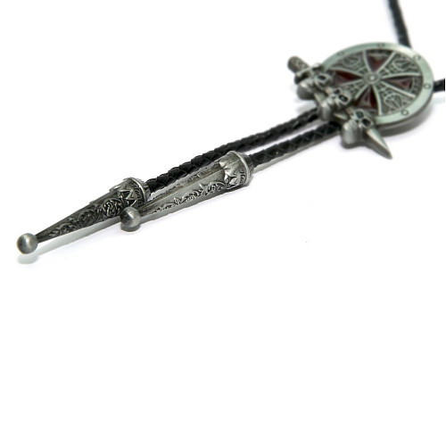 Галстук боло Gofin меч с черепами BOLO-52061