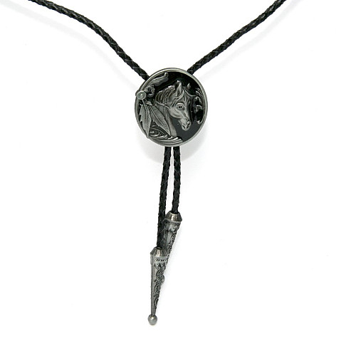 Галстук боло голова лошади  BOLO-52067