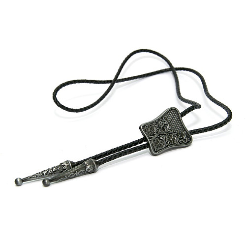 Галстук боло Gofin узор с цветами BOLO-52069