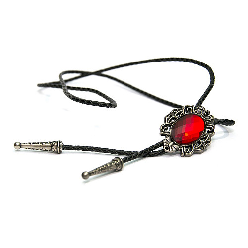 Галстук боло Gofin с красным камнем BOLO-52073