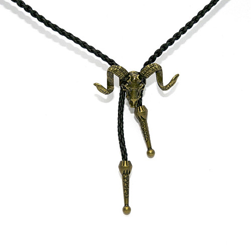 Краватка боло Gofin череп буйвола BOLO-52084