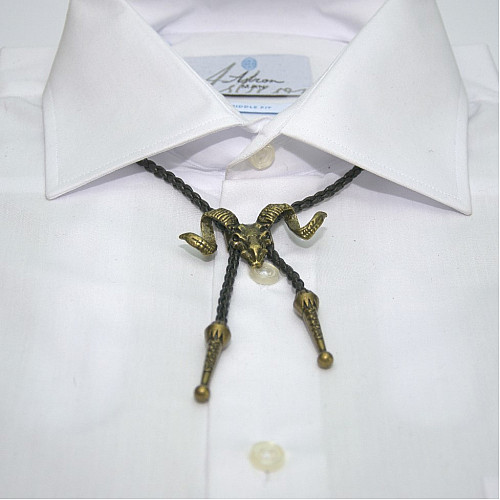 Краватка боло Gofin череп буйвола BOLO-52084