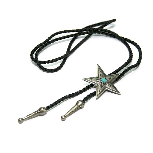 Ковбойский галстук боло Gofin в виде звезды BOLO-52088