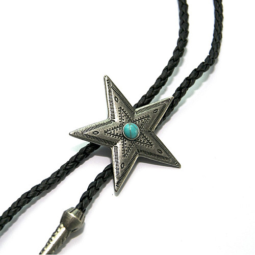 Ковбойский галстук боло Gofin в виде звезды BOLO-52088