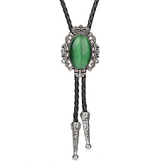 Краватка боло Gofin смарагдовий камінь BOLO-52102