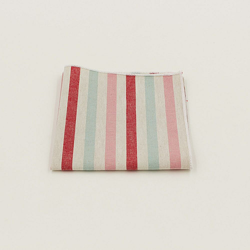 Набор цветной, бабочка с платком в полоски BPL-0806