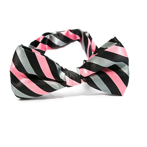 Галстук бабочка в полоски BTM-1319