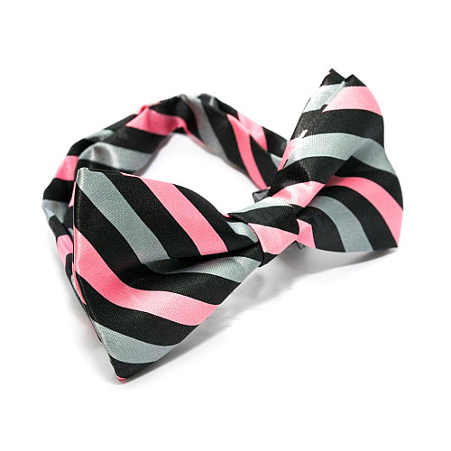 Галстук бабочка в полоски BTM-1319