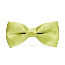 Детская галстук бабочка Gofin светло-оливковая глянцевая DDB-030