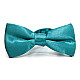 Детская бирюзовая галстук бабочка Gofin глянцевая DDB-29001