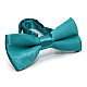 Детская бирюзовая галстук бабочка Gofin глянцевая DDB-29001