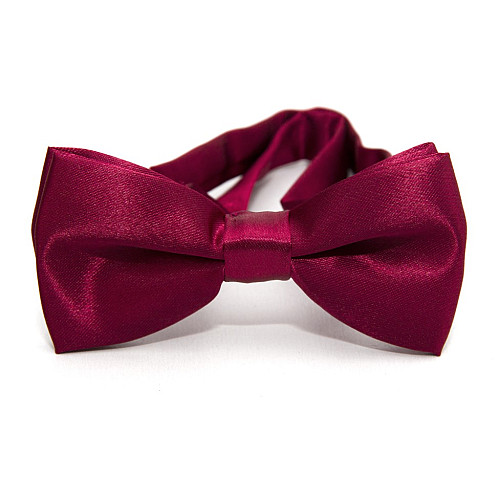 Детская пурпурная галстук бабочка Gofin глянцевая DDB-29018