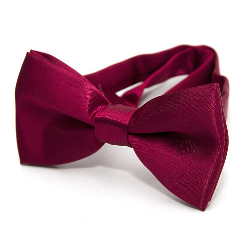 Детская пурпурная галстук бабочка Gofin глянцевая DDB-29018