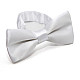 Детская белая галстук бабочка Gofin глянцевая DDB-29023