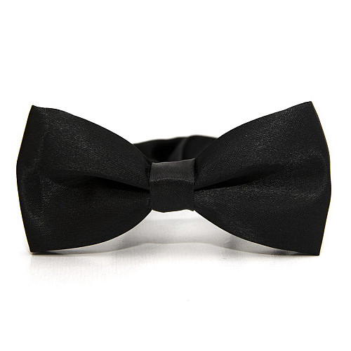 Детская черная галстук бабочка Gofin глянцевый DDB-29028
