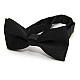 Детская черная галстук бабочка Gofin глянцевый DDB-29028